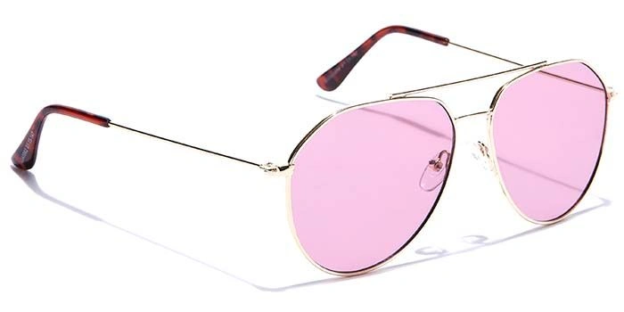 JRS by Coolwinks S33A5954 Wine Tinted Pilot Sunglasses for Men and Women-WINE-2