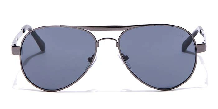 Elite by Coolwinks S12A6483 Black Tinted Pilot Sunglasses for Men and Women-