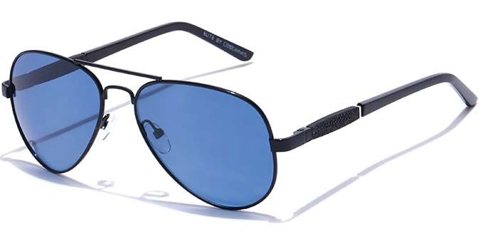 ELITE by Coolwinks S20A5588 Blue Polarized Pilot Sunglasses for Men and Women-BLUE-1