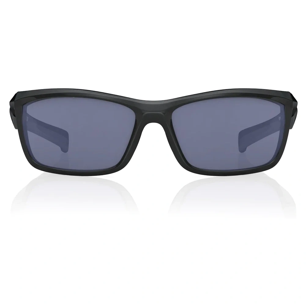 Sporty Matt Black Non Gradient Sunglasses for Guys-