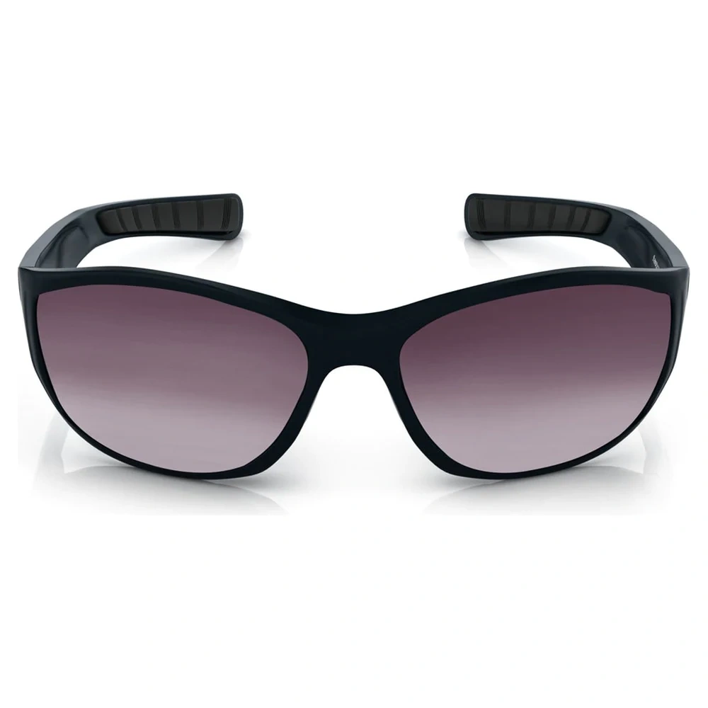 Sporty Matt Black Gradient Sunglasses for Guys-