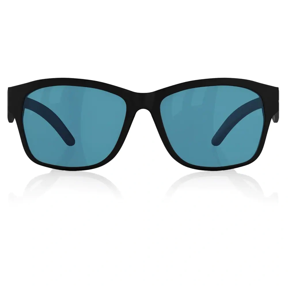 Square Matt Blue 100% UV Protected Sunglasses for Guys-