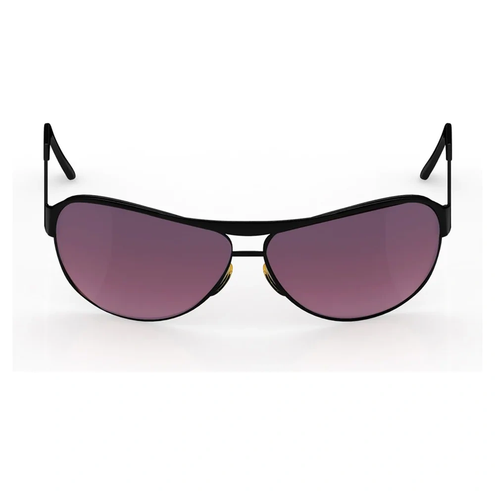 Pilot Matt Black Gradient Sunglasses for Guys-