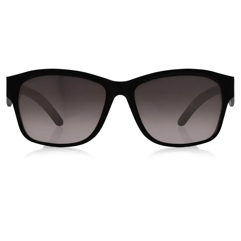 Square Matt Black Gradient Sunglasses for Guys-