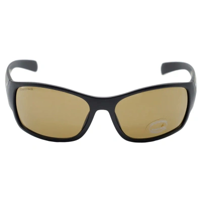 Brown Rimmed Sport Sunglasses for Guys
