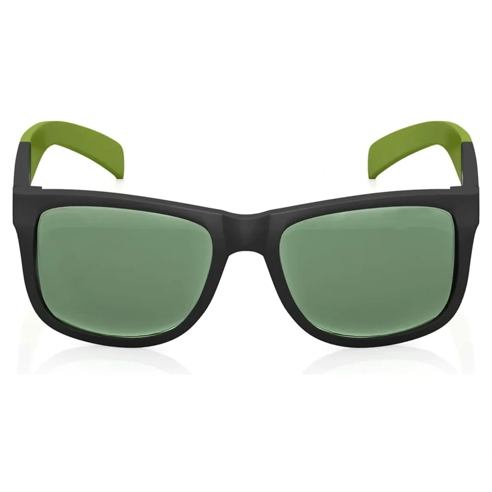 Square Shiny Green UV protected Sunglasses for Male-