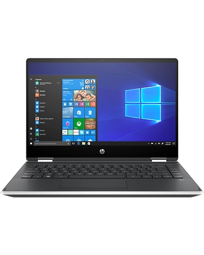 HP Pavilion x360 14-dh1011tu Core i5 10th Gen/8GB RAM/1TB HDD + 256GB SSD/14 Inches Display/Intel UHD Graphics/Windows 10 Home/Natural Silver-8GB02PA