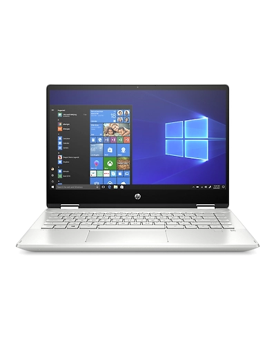 HP Pavilion x360 14-dh1008tu  Core i3 10th Gen/4GB RAM/1TB HDD + 256GB SSD/14 Inches (35.56 cm) display/Intel UHD Graphics/Windows 10 Home/Natural Silver-1