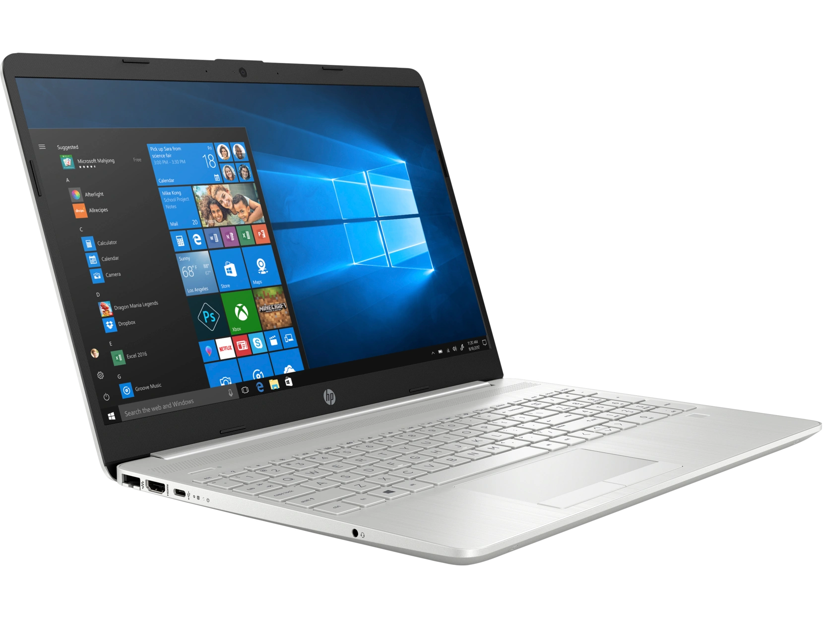 HP 15s-du1034tu 9LA50PA#ACJ Core i5 10th Gen/8GB RAM/1TB HDD/39.62 cm (15.6&quot;) FHD Display/Intel UHD Graphics/Windows 10 Home/Natural Silver-1