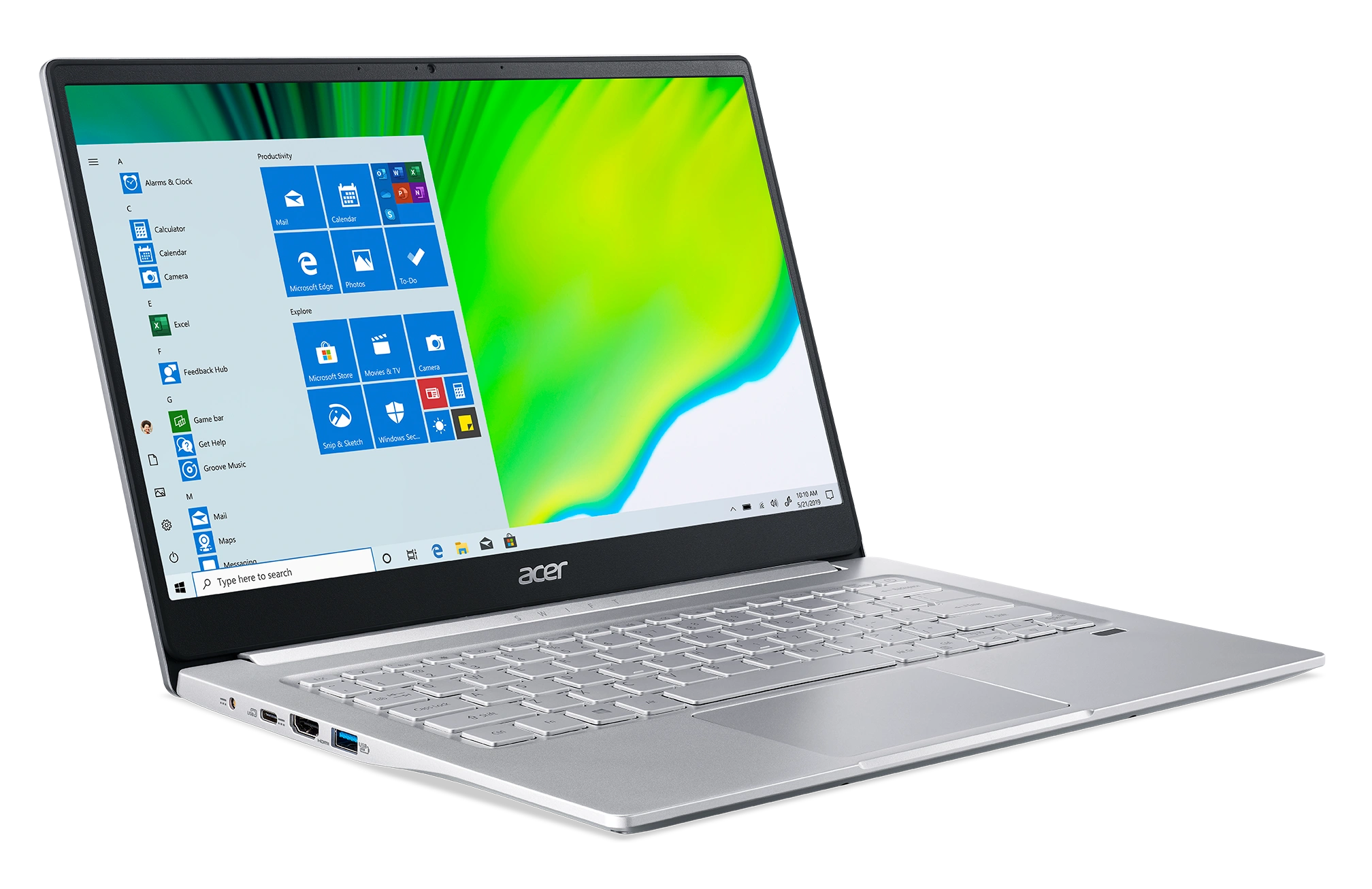 Acer SF314-42 | AMD Ryzen 5 4500U/8GB/512GB SSD/Win10 Home/AMD Radeon Graphics/Display 14 inches)-