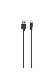Belkin SYNC/CHARGE CABLE 2.4A LTG 4FT BLACK