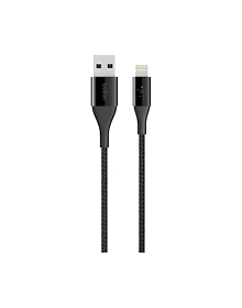 Belkin PREMIUM KEVLAR CAB 2.4A LTG 4FT SLV