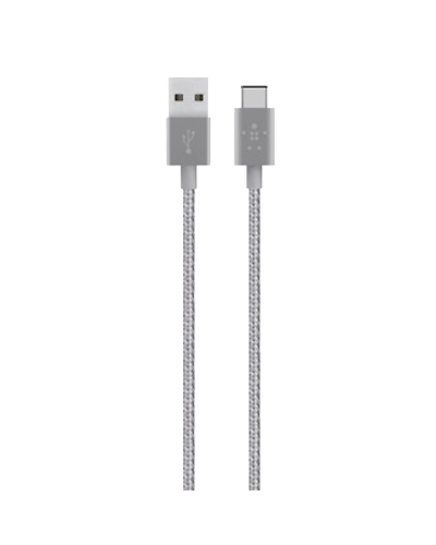 CABLE,PREMIUM,USB-C/USB-A MIX METALIC,4',GRAY-F2CU060bt04-GRY