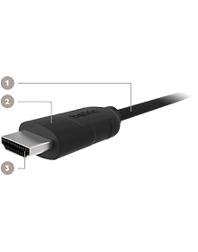 Belkin CABLE HDMI 10M W/ETHERNET BLK GLD