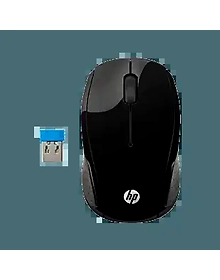 HP 200 Black Wireless Mouse