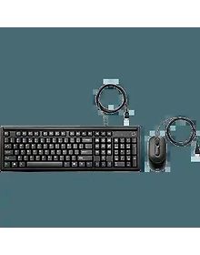 HP Wired Keyboard and Mouse 160