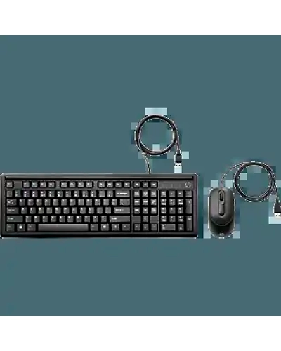HP Wired Keyboard and Mouse 160-6HD76AA