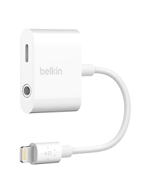 Belkin AUX + CHARGE ROCKSTAR WHT