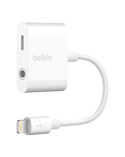 Belkin AUX + CHARGE ROCKSTAR WHT-F8J212btWHT