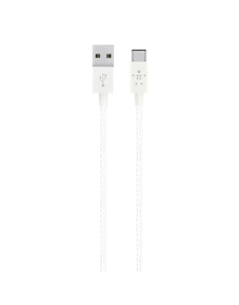 CABLE,PREMIUM,USB-C/USB-A MIX METALIC,4',WHITE