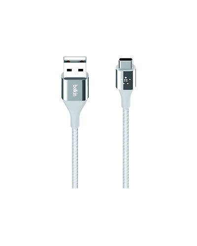 DURATEK CHARGE CABLE, USB-C TO USB-A,4 ,SILVER-F2CU059bt04-SLV