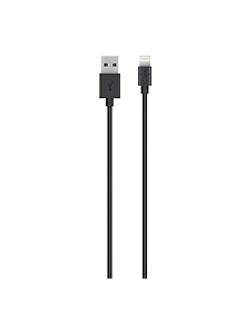 Belkin SYNC/CHARGE CABLE 2.4A LTG 2Meter BLACK