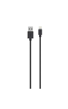 Belkin SYNC/CHARGE CABLE 2.4A LTG 2Meter BLACK