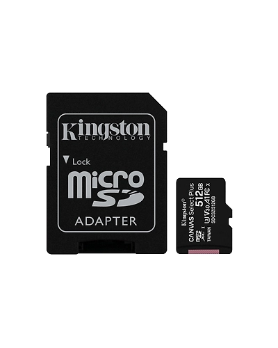 Kingston Canvas Select Plus 512GB microSD Card with Adapter (SDCS2/512GBIN)-2