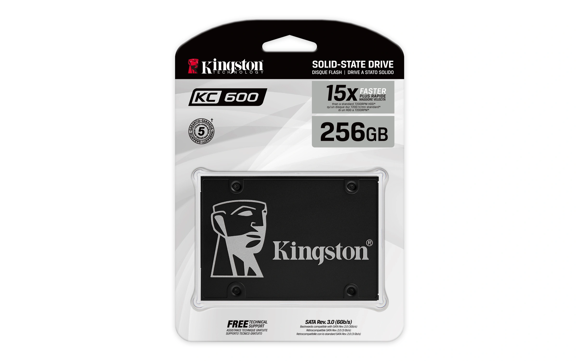 Kingston  KC 600 series  2.5&quot; SATA 256GB-