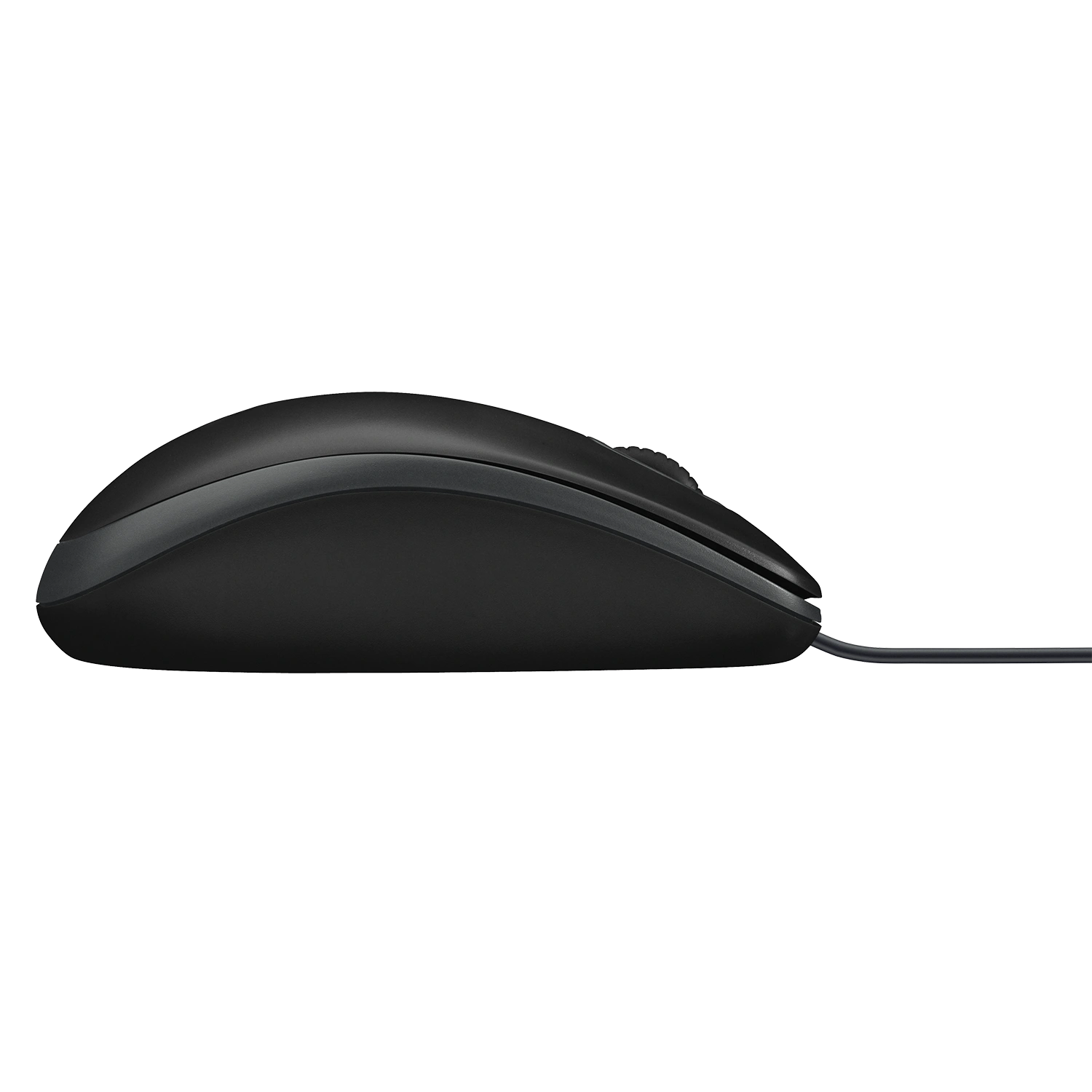 Logitech B100 Wired Optical Mouse  (USB, Black)-1