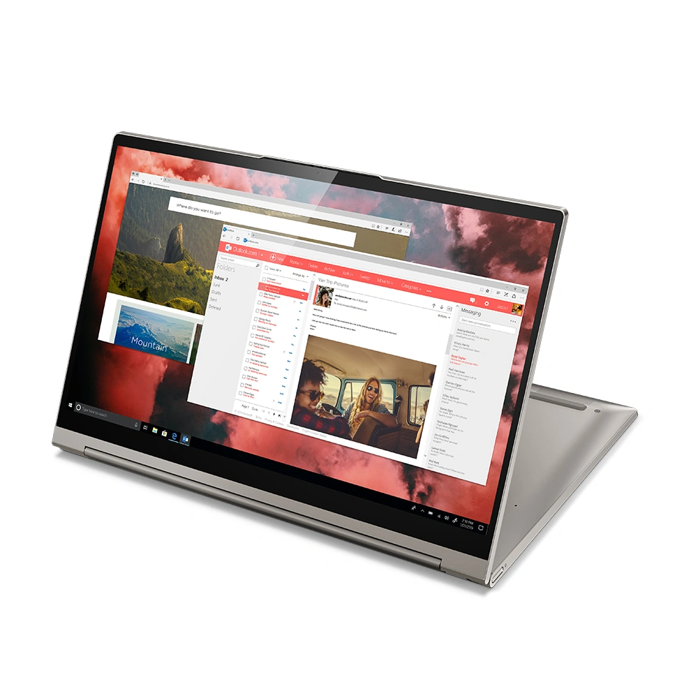 Lenovo Yoga C740 Intel Core i7 10th Generation/16GB/512GB SSD/14 inch FHD/Integrated Graphics/Windows 10/MS Office/Grey/1.4Kg-1