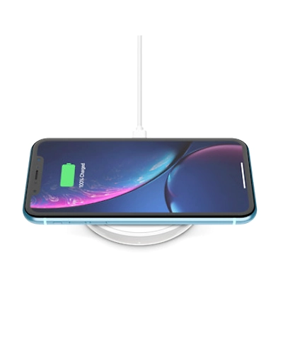 Belkin BOOSTUP QI WIRELESS CHARGING PAD,10W,WHITE-F7U088btWHT
