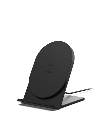 Belkin BOOSTUP QI WIRELESS CHARGING STAND,5W,WHITE-F7U070btWHT
