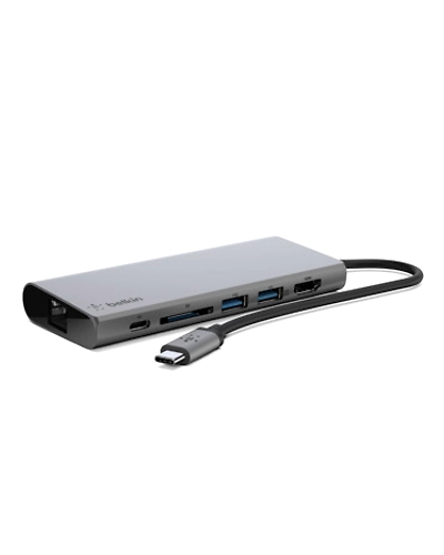 Belkin USB C Multi-media Hub + Charge-F4U092btSGY