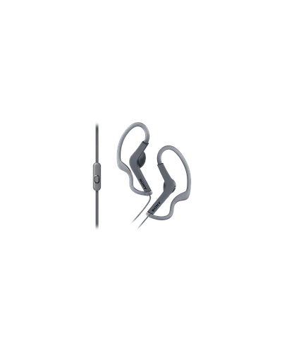 SONY MDR-AS210AP EAR PHONES-MDR-AS210AP-Black