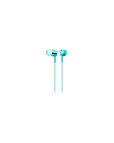 SONY MDR-EX155AP EAR PHONES-MDR-EX155AP-Blue
