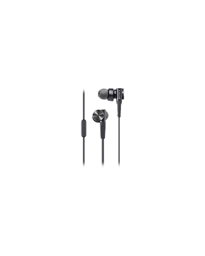 SONY MDR-XB75AP EAR PHONES-MDR-XB75AP-Black