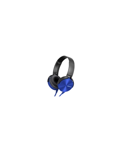 SONY MDR-XB450AP HEADPHONES-MDR-XB450AP-Blue