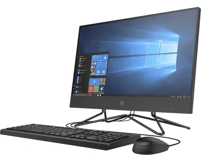 HP 200 G4 All-in-One PC/Core-i3 10th-Gen/4GB DDR4/1TB HDD/21.5 inch Display/intel UHD Graphics/Windows 10 Home SL-1