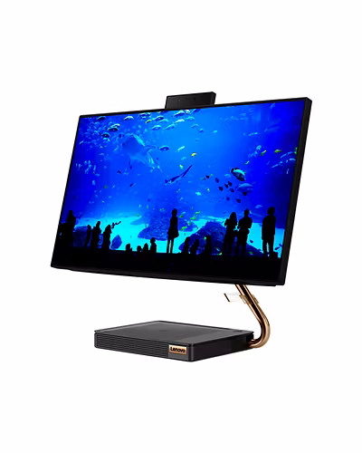 Lenovo IdeaCentre A340 2020 ,10th Gen Intel Core i5/8GB/1TB HDD/23.8-inch Full HD IPS/Windows10/MS Office 2019/Integrated Intel UHD Graphics-F0E800CKIN