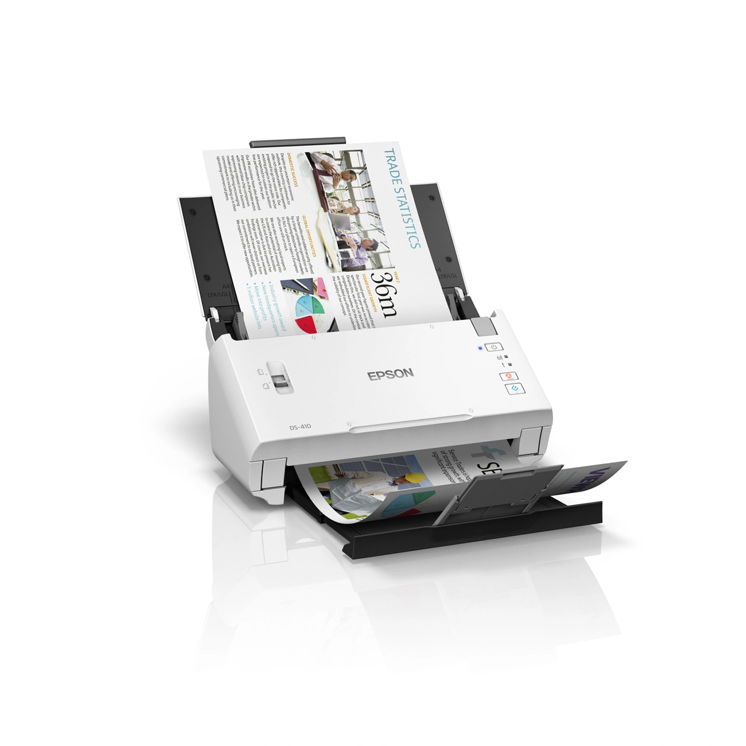 Epson WorkForce DS-410 A4 Duplex Sheet-fed Document Scanner-