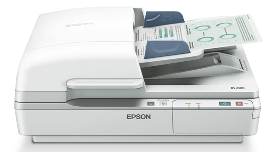 Epson WorkForce DS-6500 FlaTBed Document Scanner with Duplex ADF-