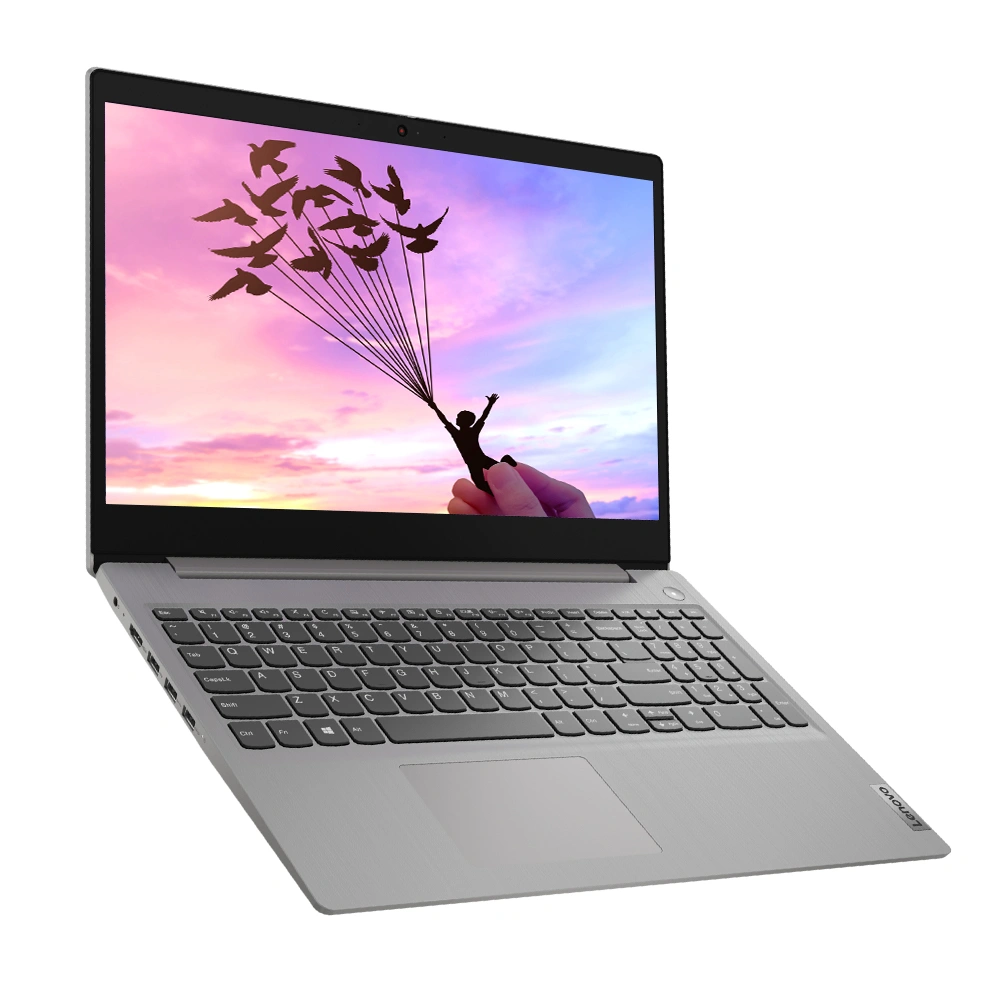 Lenovo Ideapad Slim 3 AMD Ryzen 5/8GB/1TB HDD + 128GB SSD/15.6 inch FHD/‎Intel integrated/Windows 10 Home/MS Office/Grey-1