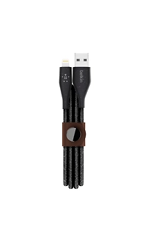 Belkin F8J236bt10-BLK Lightning to USB-A Cable + Strap -