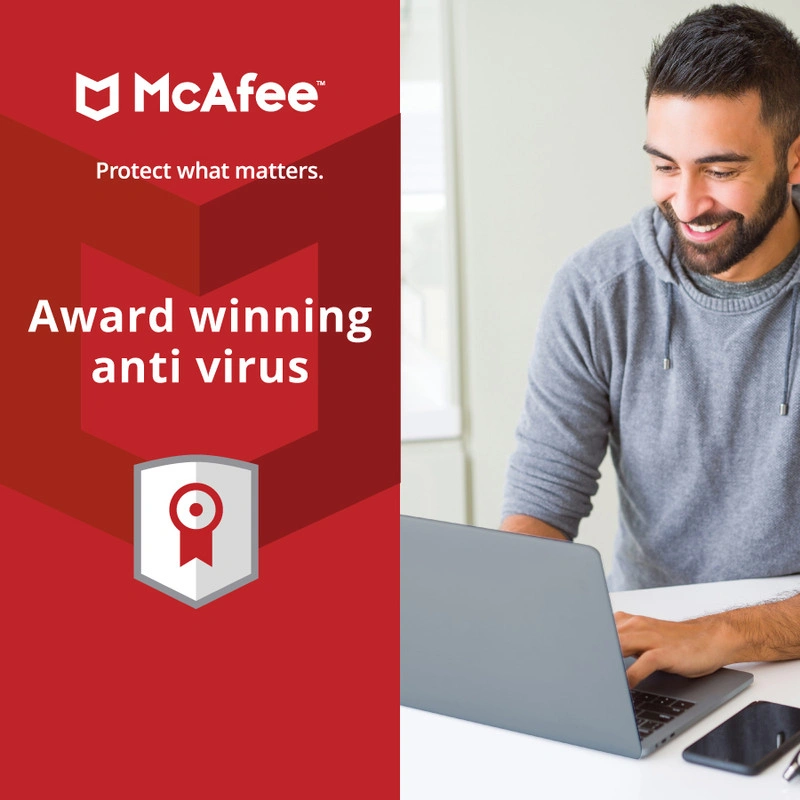 McAfee 1 PC 1 Year Anti-virus -