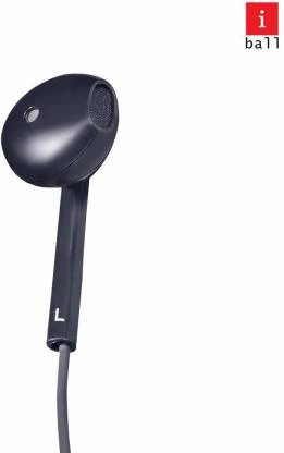 iBall Earphone  Yo Flute/Yo-Flute 2. (Black)/White-2