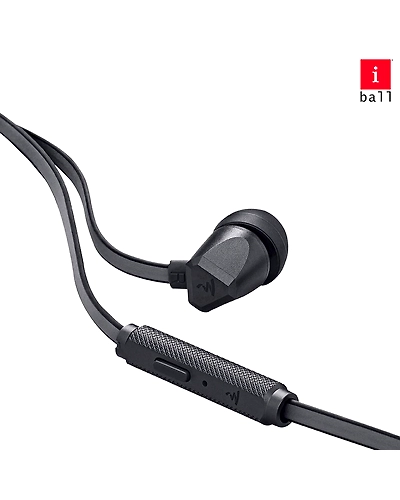 iBall-Focal  Earphone (Black color)-1