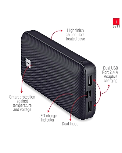 IB-20000LP 
(20000mAh Li-Po Entry Level Type C input)-2