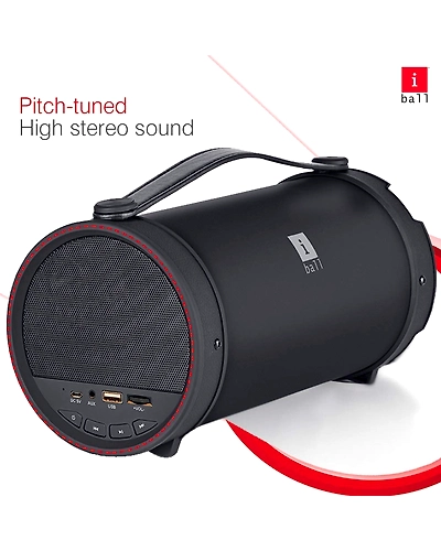 iBall Musi Barrel Black Edition-1