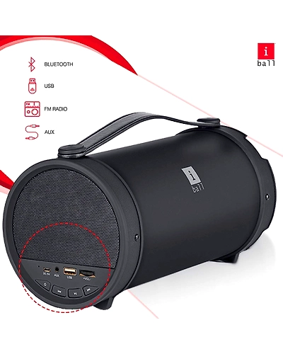 iBall Musi Barrel Black Edition-2